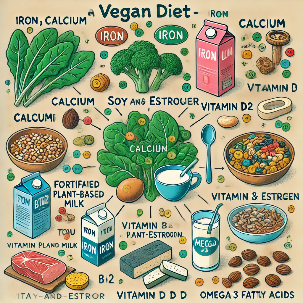 Key Nutrients on a Vegan Diet